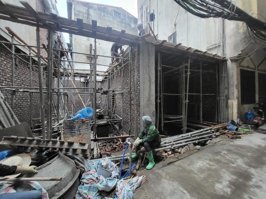 BÁN NHÀ Nguyễn Văn Cừ ,Long Biên , nhà xây mới , dự kiến hoàn thiện, bàn giao vào tháng 6 , 38m2 , 6.35 tỷ